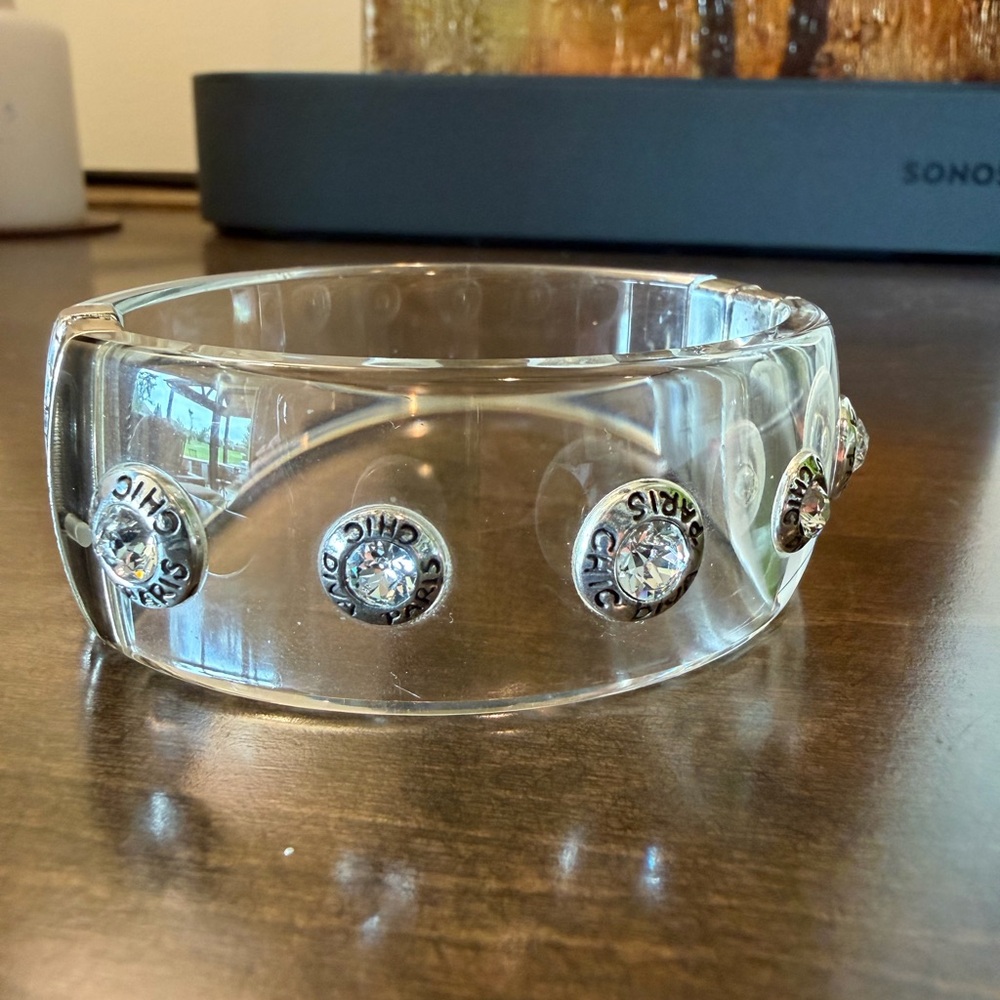Brighton On The Rocks Chic Paris Diva Acrylic Bangle Bracelet RARE